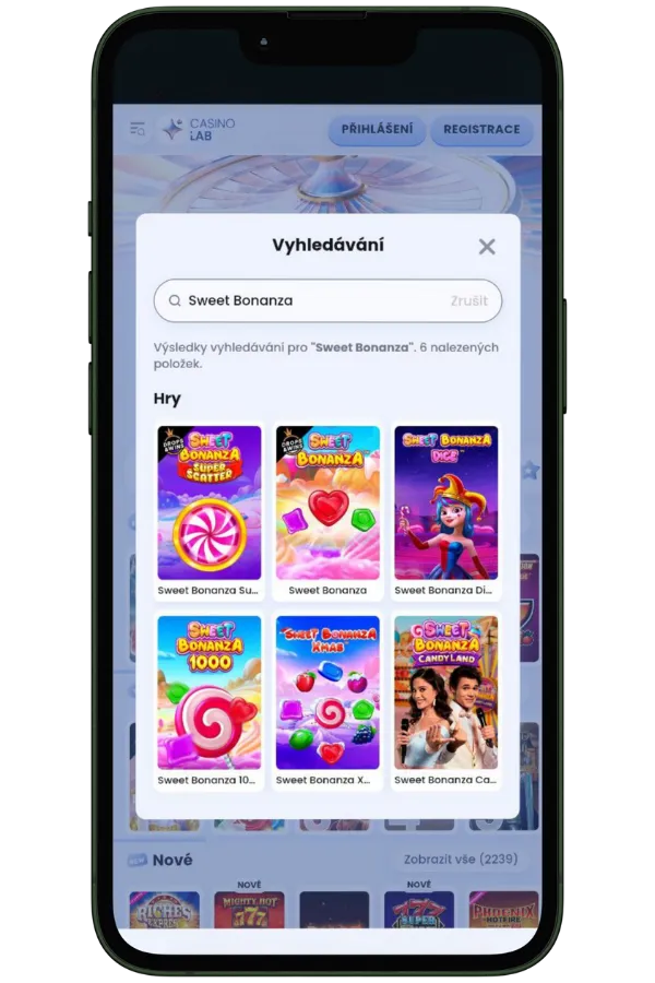 Sweet Bonanza Hledat hru